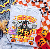 I Like Romantic Strolls Down Halloween Store shirt / sweatshirt
