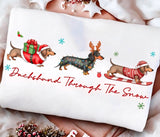 Dachshund Through The Snow shirt / sweatshirt