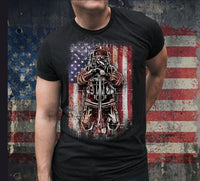 Firefighter Flag shirt / sweatshirt