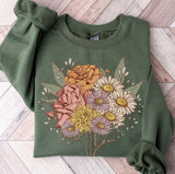 Birth Flowers Bouquet shirt / sweatshirt