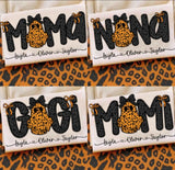 Personalized Leopard Ghost Mama, etc shirt / sweatshirt
