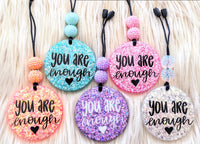 Epoxy Glitter Car Charms