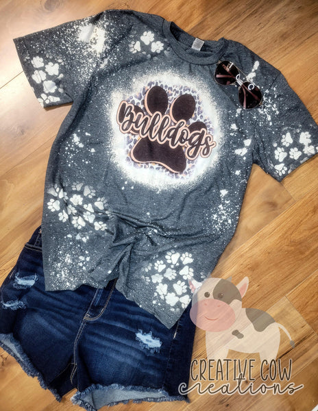 School Spirit Shirts, Bleached